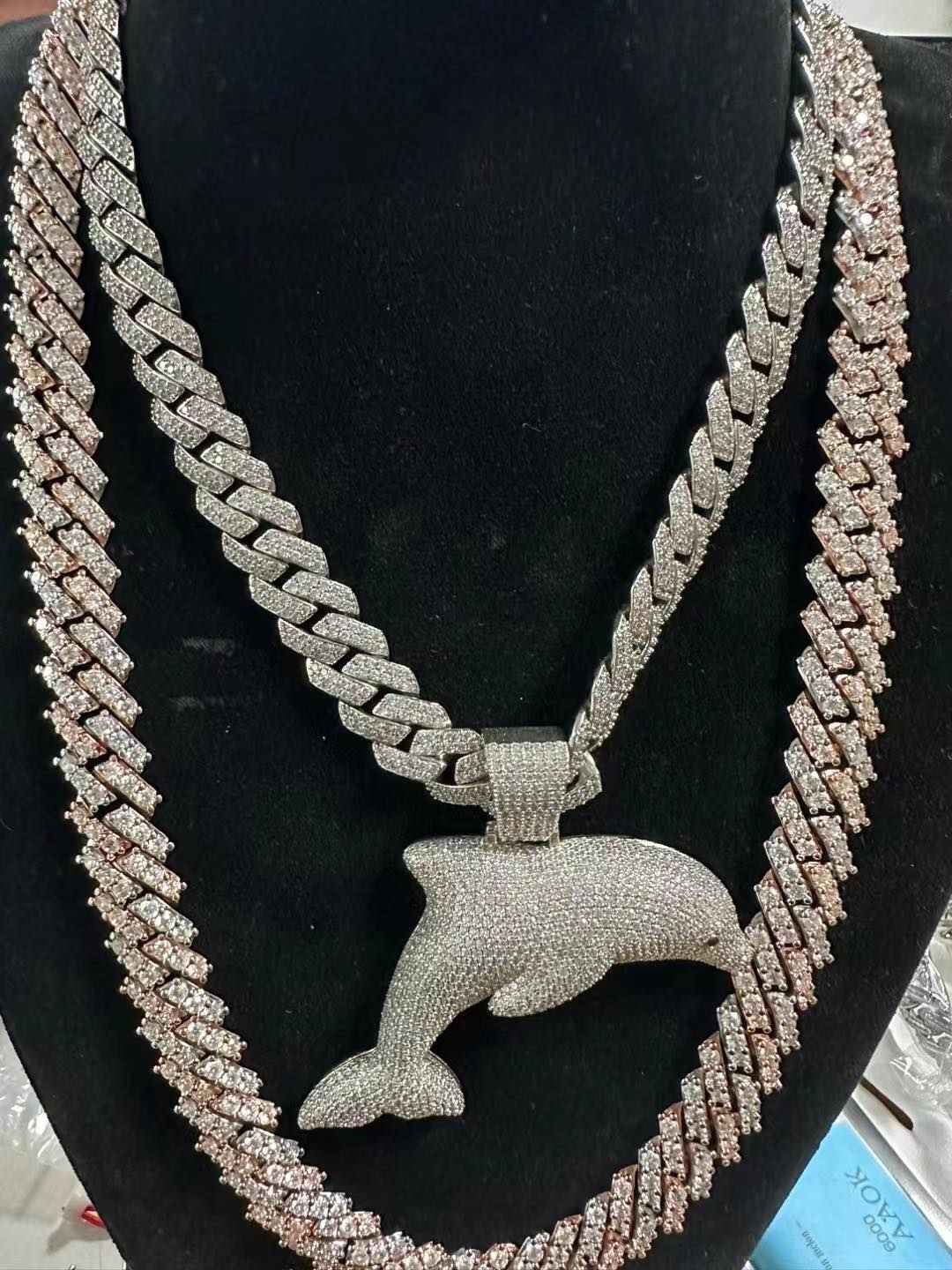 vvs dimond hip hop jewelry