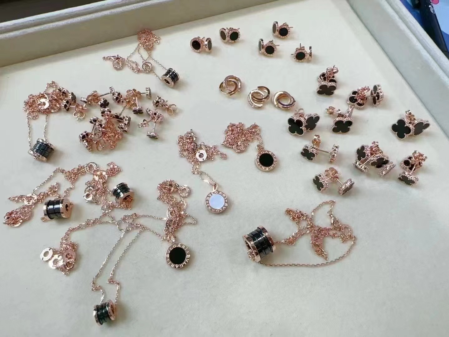 18k gold luxury big brands jewelry